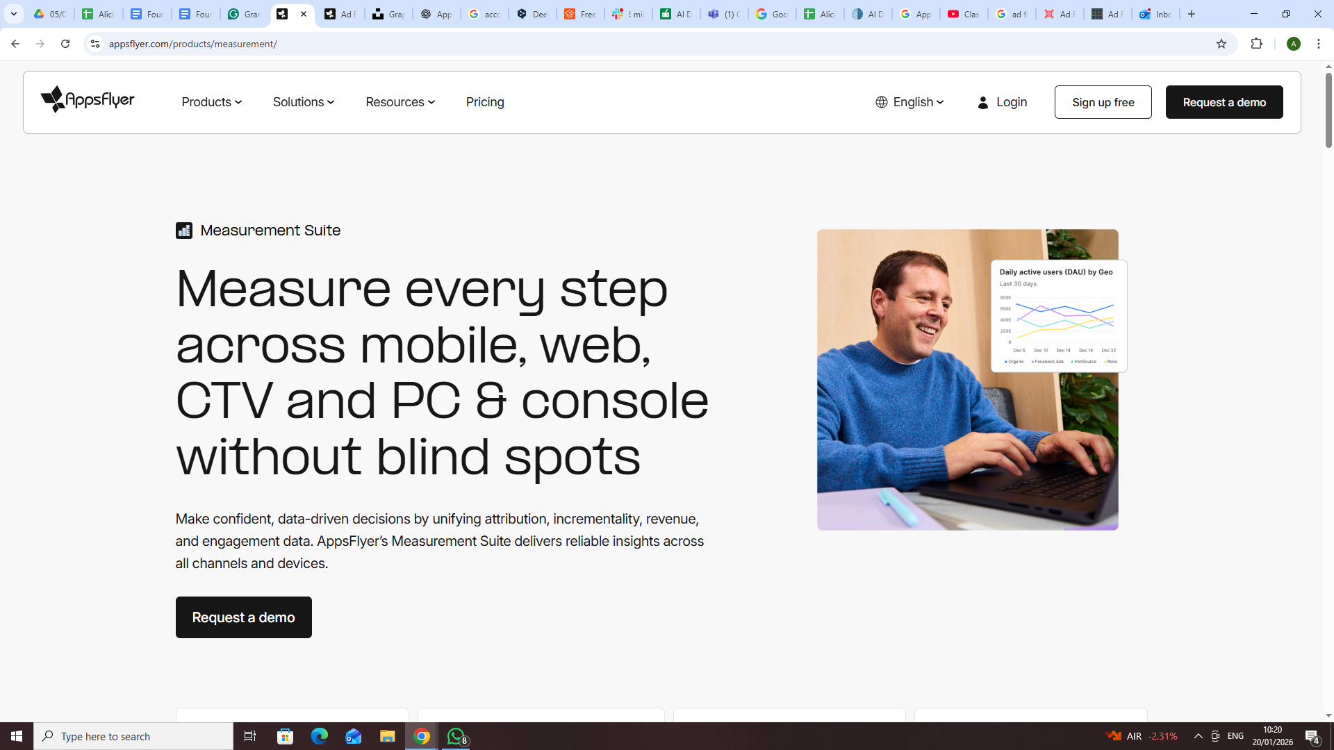 AppsFlyer demo image