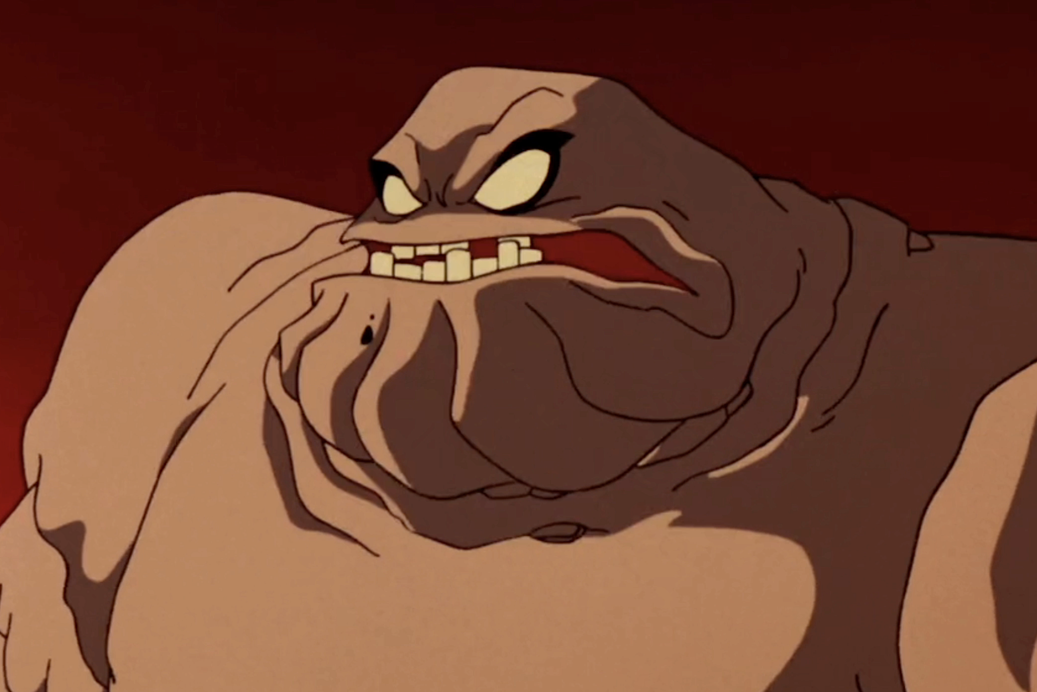 A still animated image of Clayface
