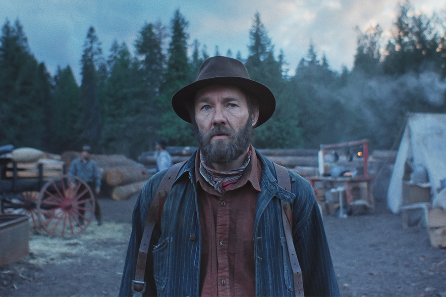 Train Dreams. Joel Edgerton as Robert Grainier in Train Dreams. Cr. BBP Train Dreams. LLC. © 2025.