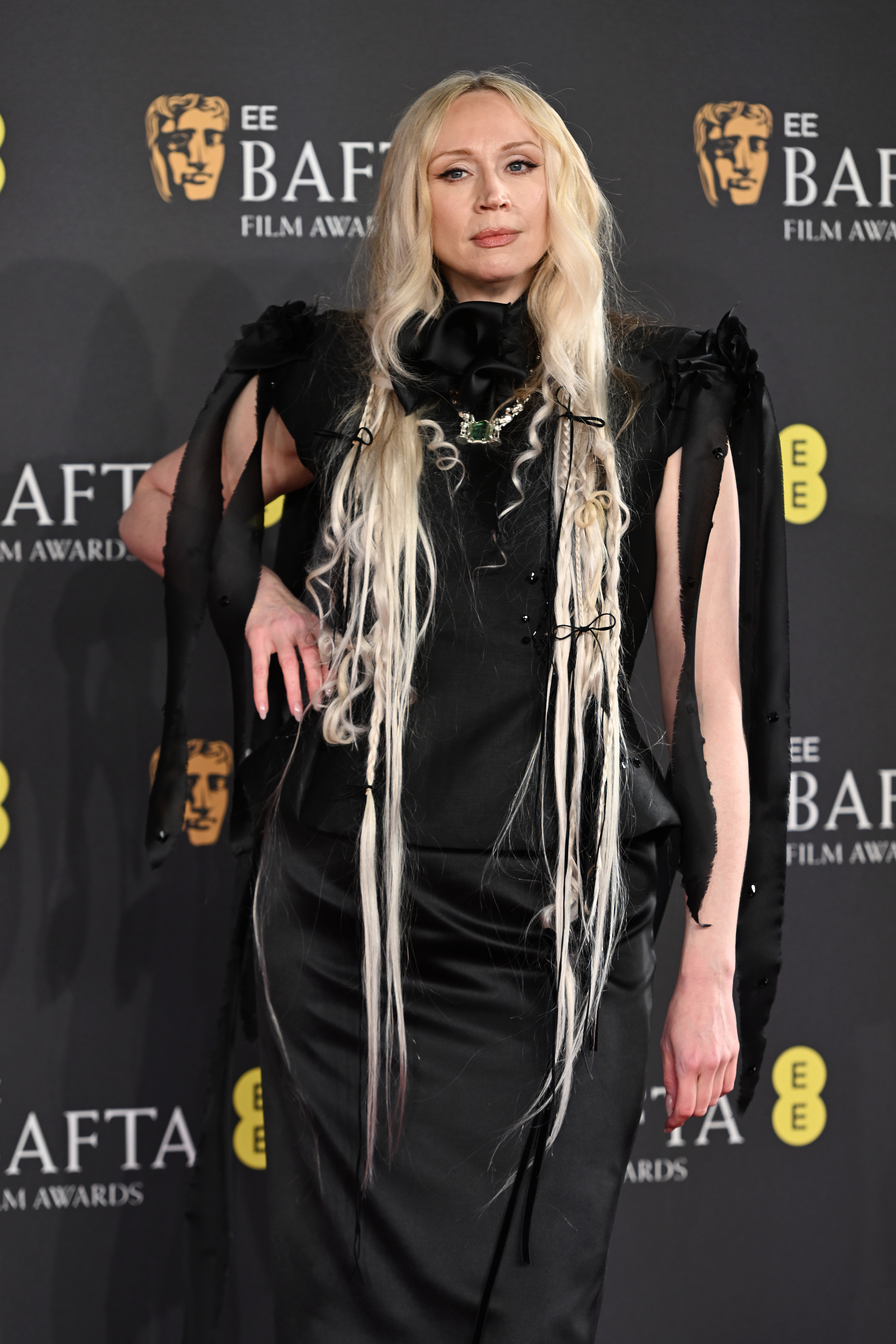 LONDON, ENGLAND - FEBRUARY 16:  attends the 2025 EE BAFTA Film Awards at The Royal Festival Hall on February 16, 2025 in London, England. (Photo by Kate Green/Getty Images)