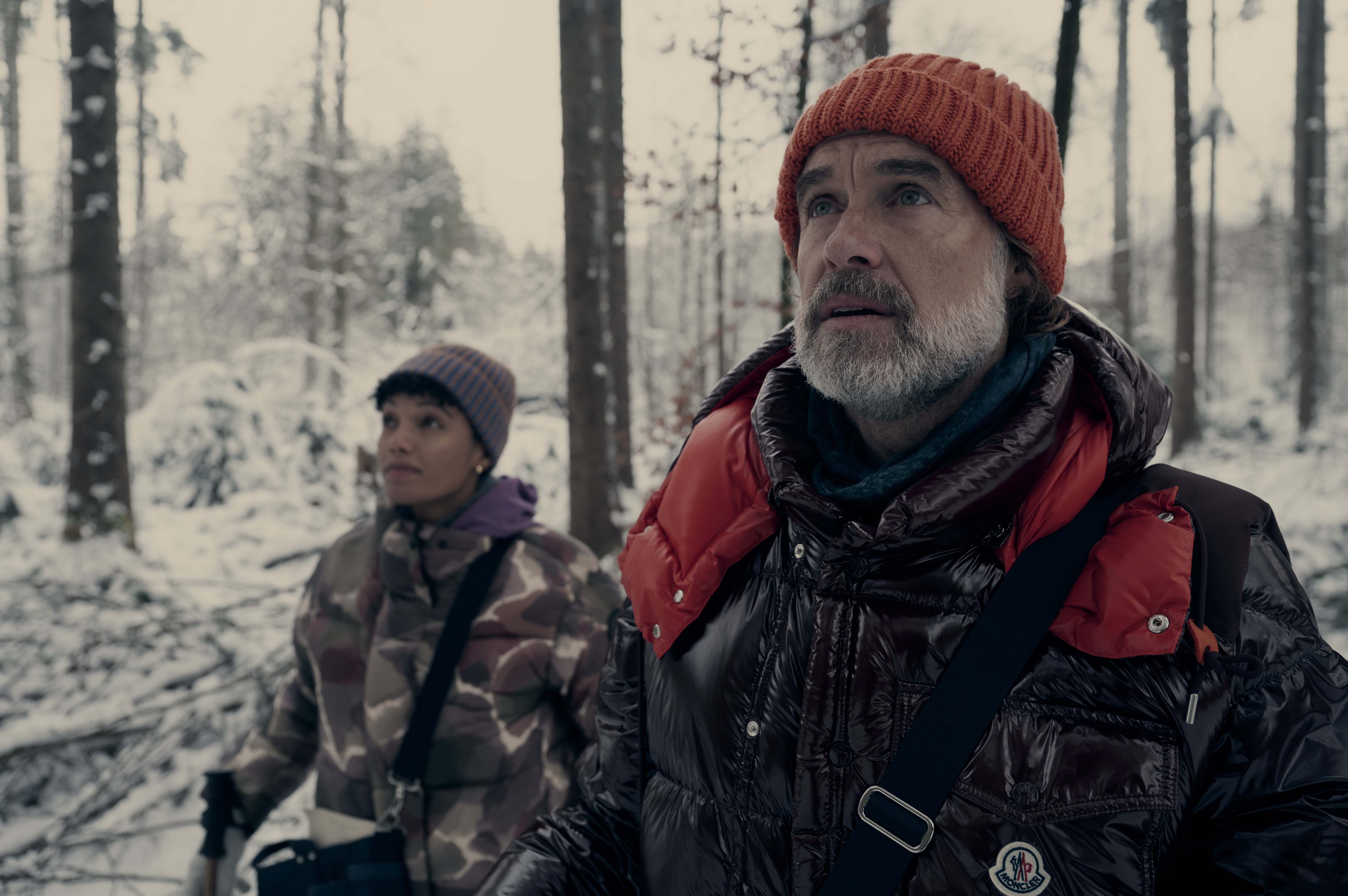 NINE PERFECT STRANGERS - Nine new strangers connected in ways they could never imagine are invited by mysterious guru, Masha Dmitrichenko (Nicole Kidman), to join a transformational wellness retreat in the Austrian Alps. Over the course of a week, she takes them to the brink. Will they make it? Will she? Masha is willing to try anything in the interest of healing everyone involved, including herself. (Disney/Reiner Bajo) MAISIE RICHARDSON-SELLERS, MURRAY BARTLETT