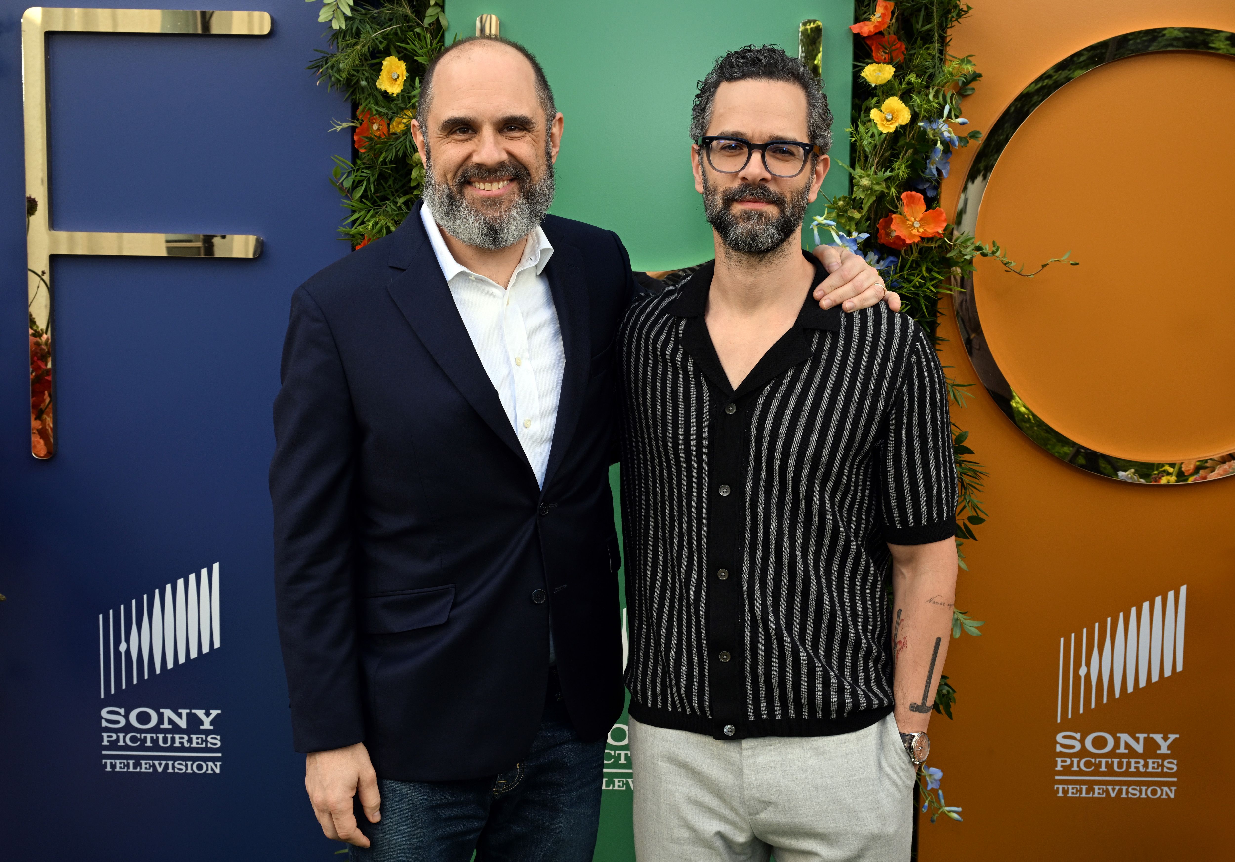 CULVER CITY, CALIFORNIA - MAY 29: (L-R) Craig Mazin and Neil Druckmann attend An Evening with Sony Pictures Television FYC Event at the Sony Studio Lot on May 29, 2025 in Culver City, California. (Photo by Michael Kovac/Getty Images for Sony Pictures Television)