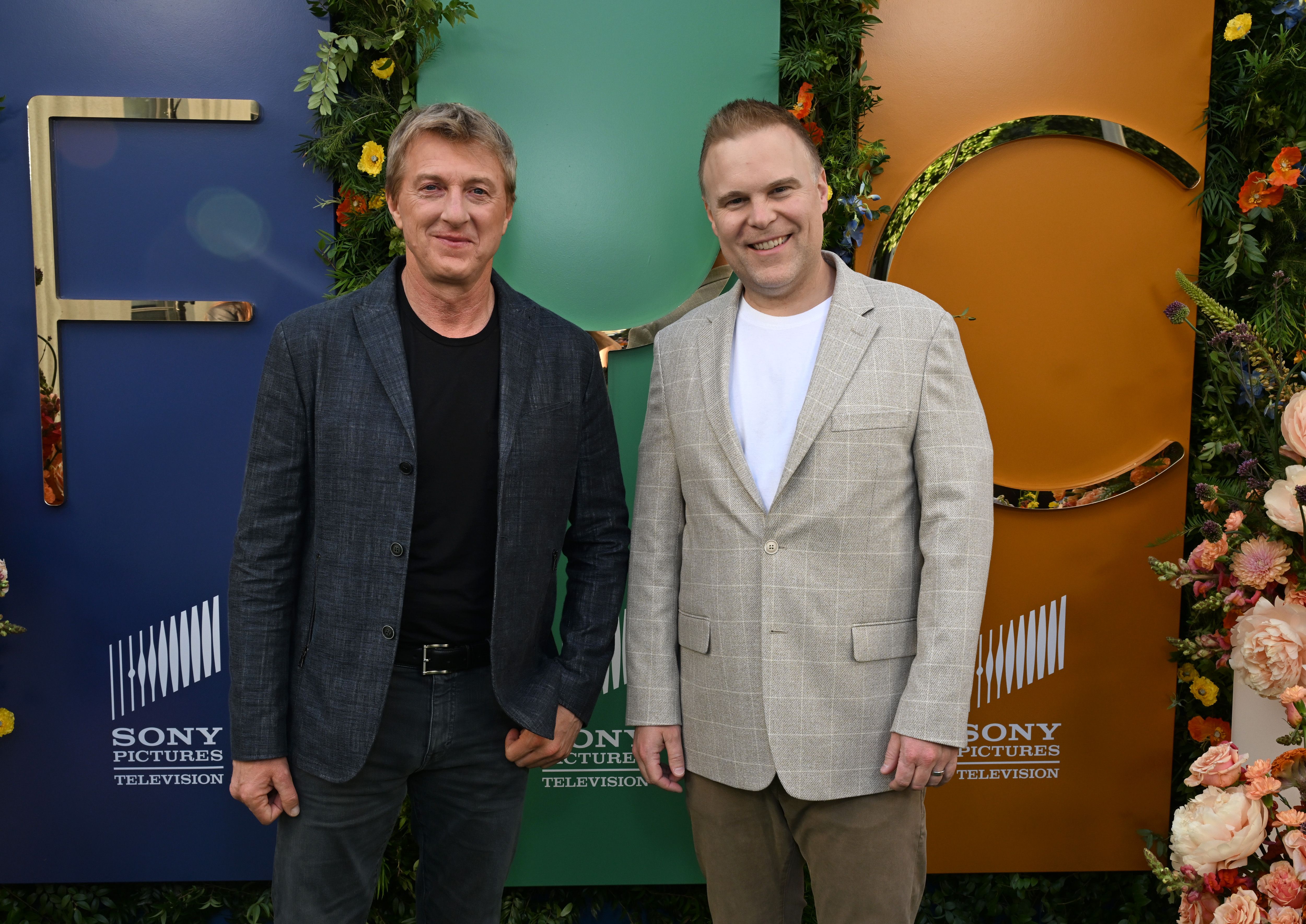 CULVER CITY, CALIFORNIA - MAY 29: (L-R) William Zabka and Josh Heald attend An Evening with Sony Pictures Television FYC Event at the Sony Studio Lot on May 29, 2025 in Culver City, California. (Photo by Michael Kovac/Getty Images for Sony Pictures Television)