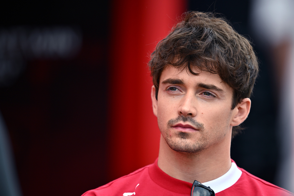 A still image of Charles Leclerc.
