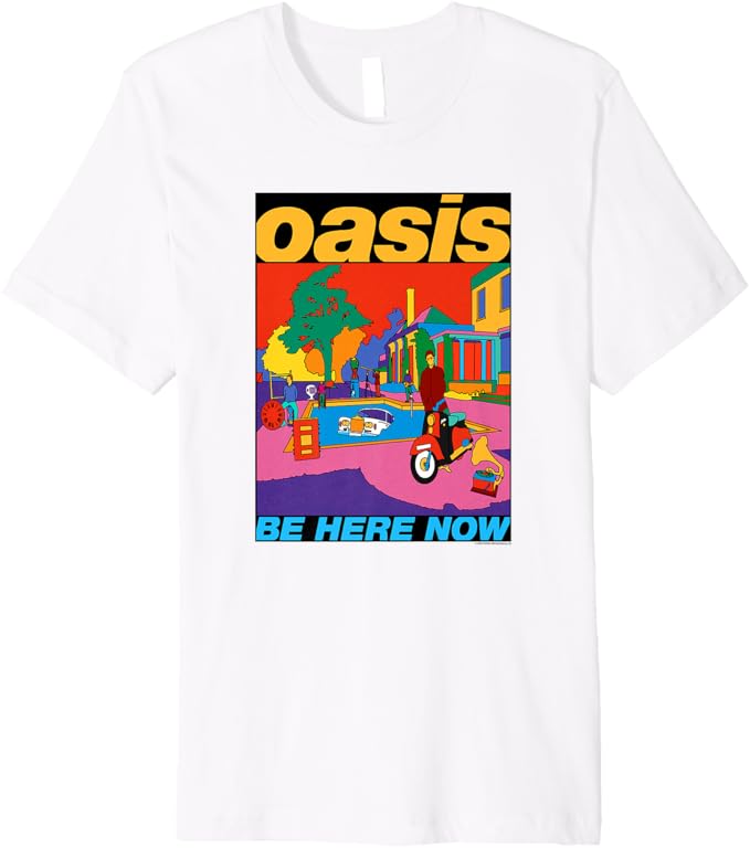 Oasis – Be Here Now Colour Premium T-Shirt