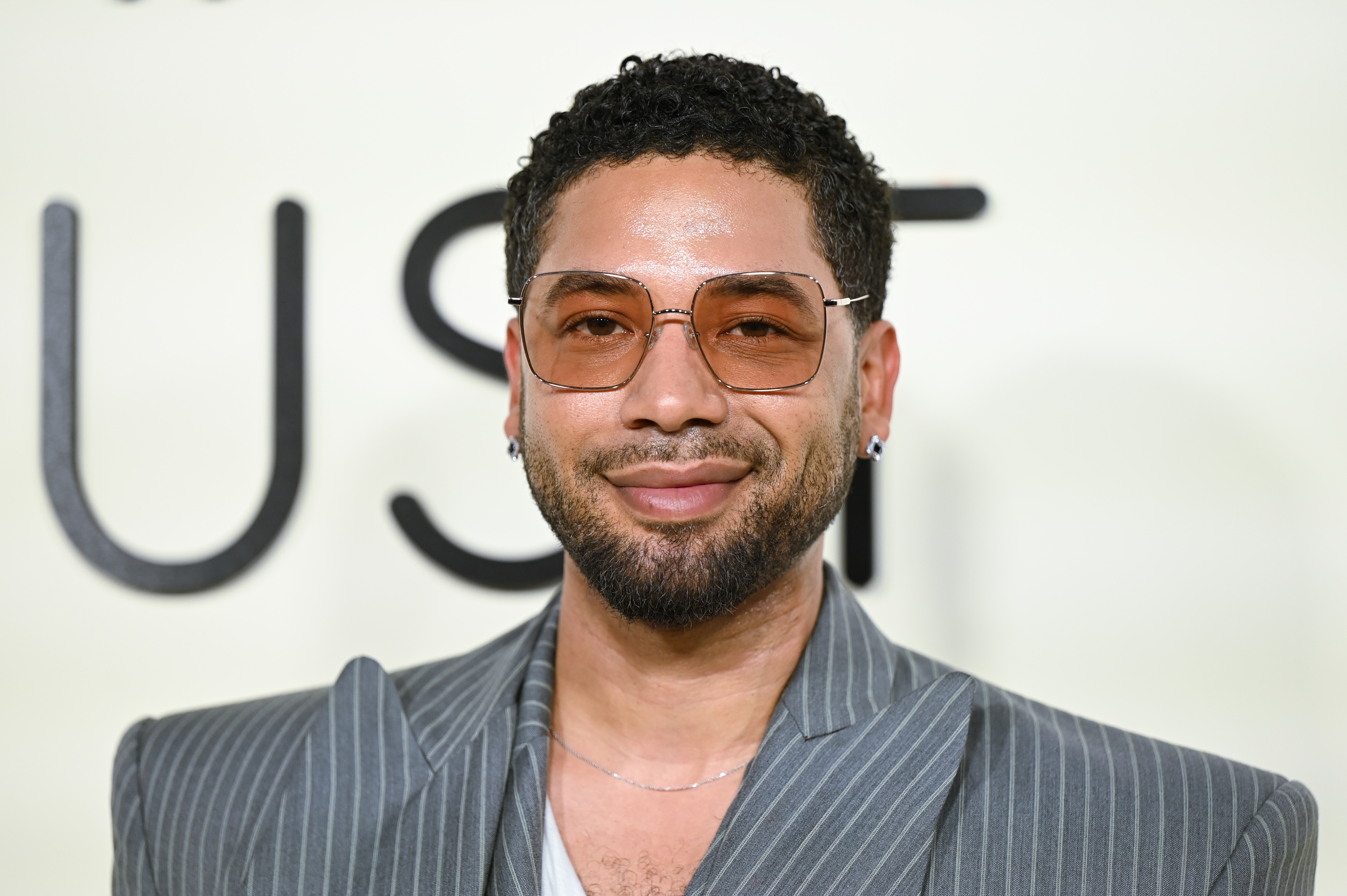 Jussie Smollett at the Fashion Trust U.S Awards 2025 held at The Lot at Formosa on April 08, 2025 in Los Angeles, California. (Photo by Gilbert Flores/Variety via Getty Images)