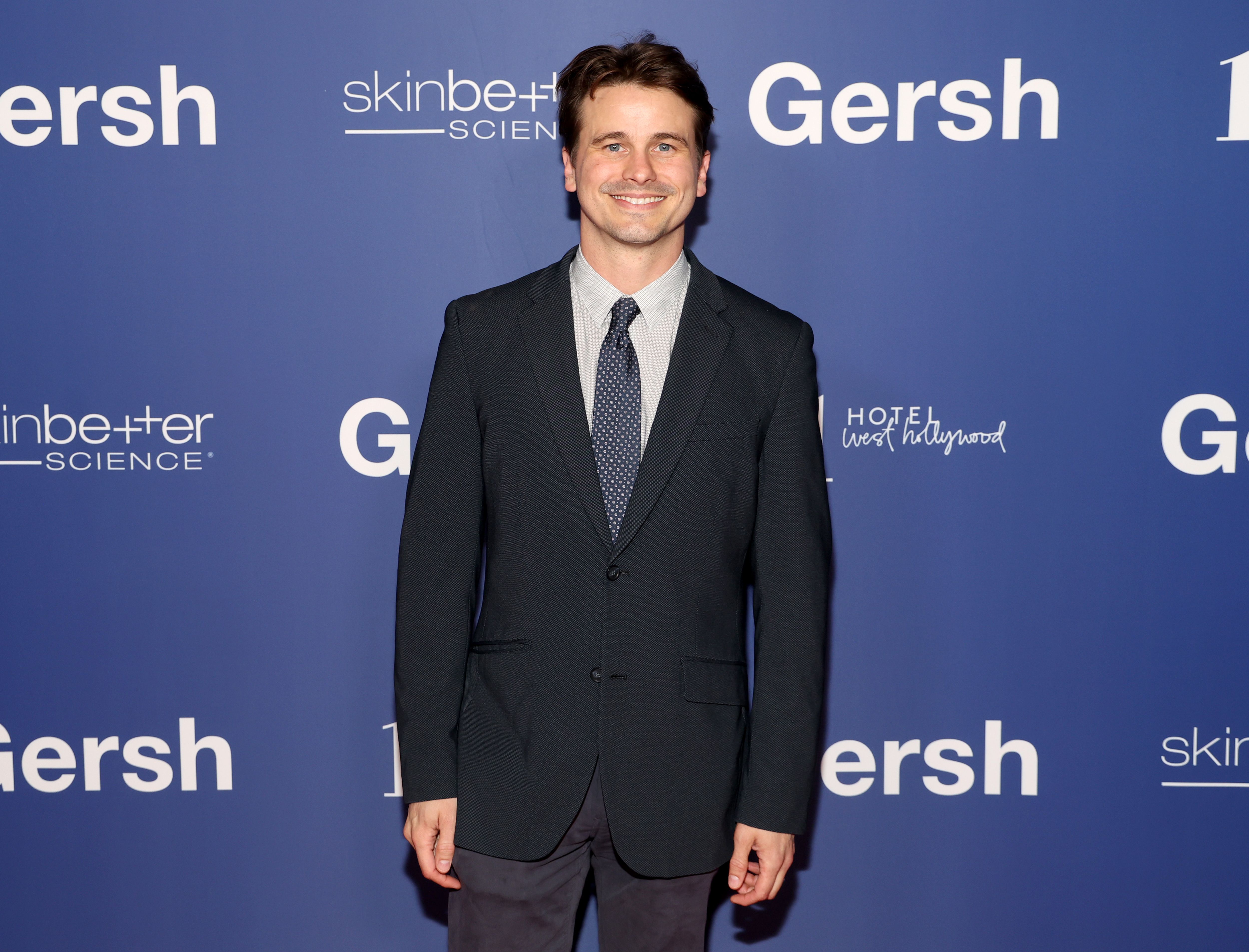 WEST HOLLYWOOD, CALIFORNIA - SEPTEMBER 11: Jason Ritter attends the Gersh 2025 Emmy Party, with Skinbetter Science, at 1 Hotel West Hollywood on September 11, 2025 in West Hollywood, California.  (Photo by Phillip Faraone/Getty Images for Gersh)