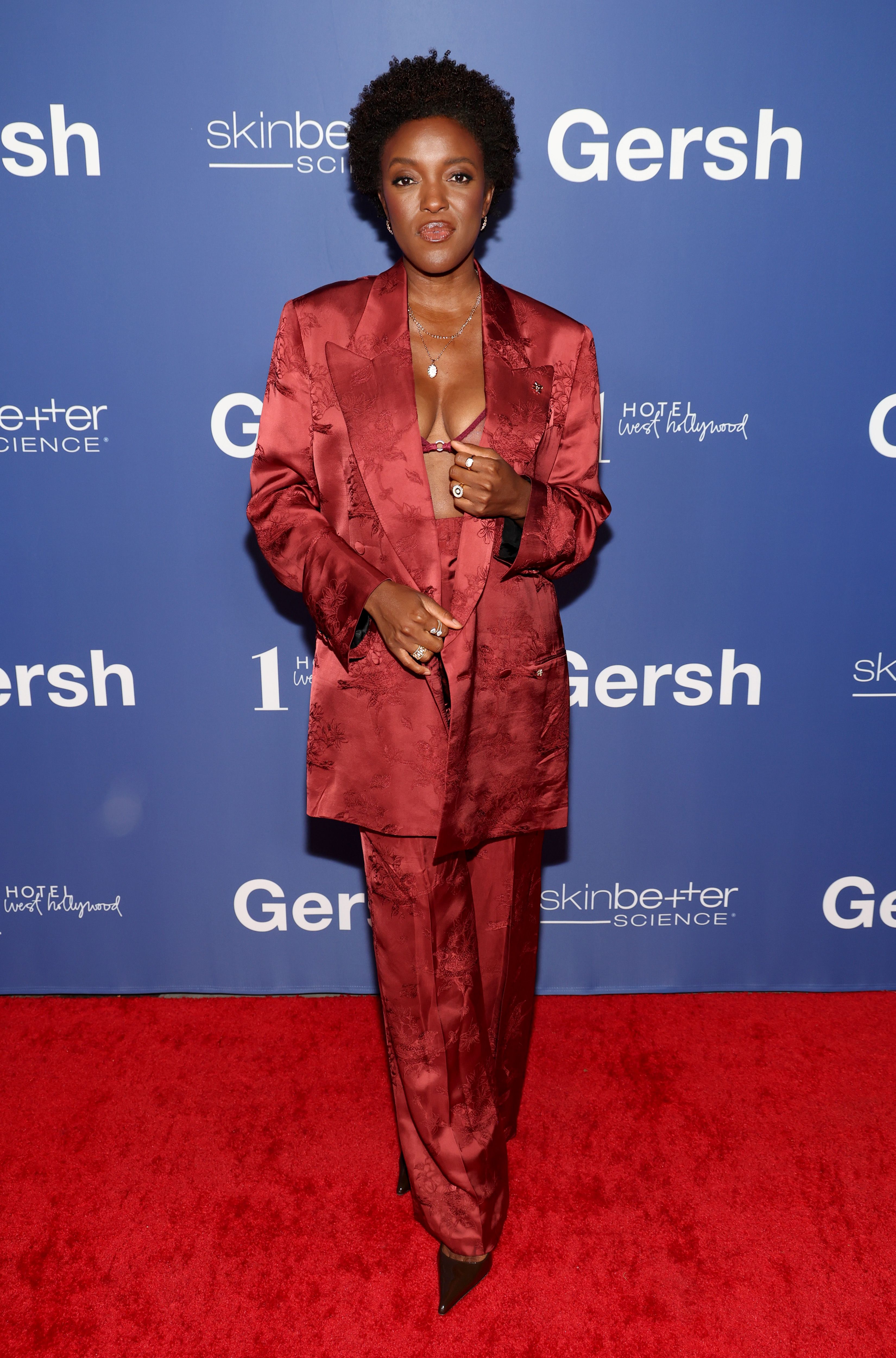 WEST HOLLYWOOD, CALIFORNIA - SEPTEMBER 11: Krys Marshall attends the Gersh 2025 Emmy Party, with Skinbetter Science, at 1 Hotel West Hollywood on September 11, 2025 in West Hollywood, California.  (Photo by Phillip Faraone/Getty Images for Gersh)