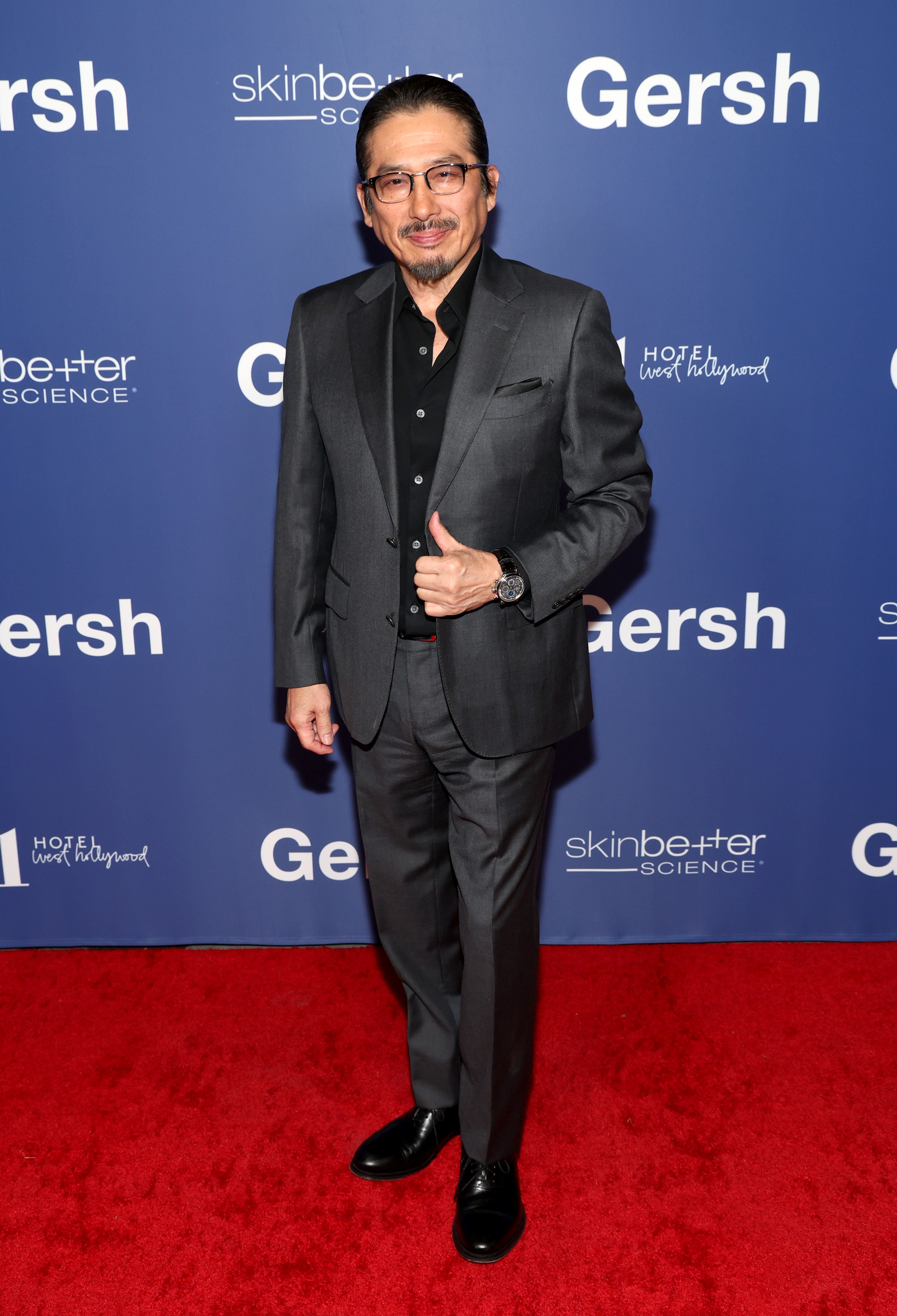 WEST HOLLYWOOD, CALIFORNIA - SEPTEMBER 11: Hiroyuki Sanada attends the Gersh 2025 Emmy Party, with Skinbetter Science, at 1 Hotel West Hollywood on September 11, 2025 in West Hollywood, California.  (Photo by Phillip Faraone/Getty Images for Gersh)