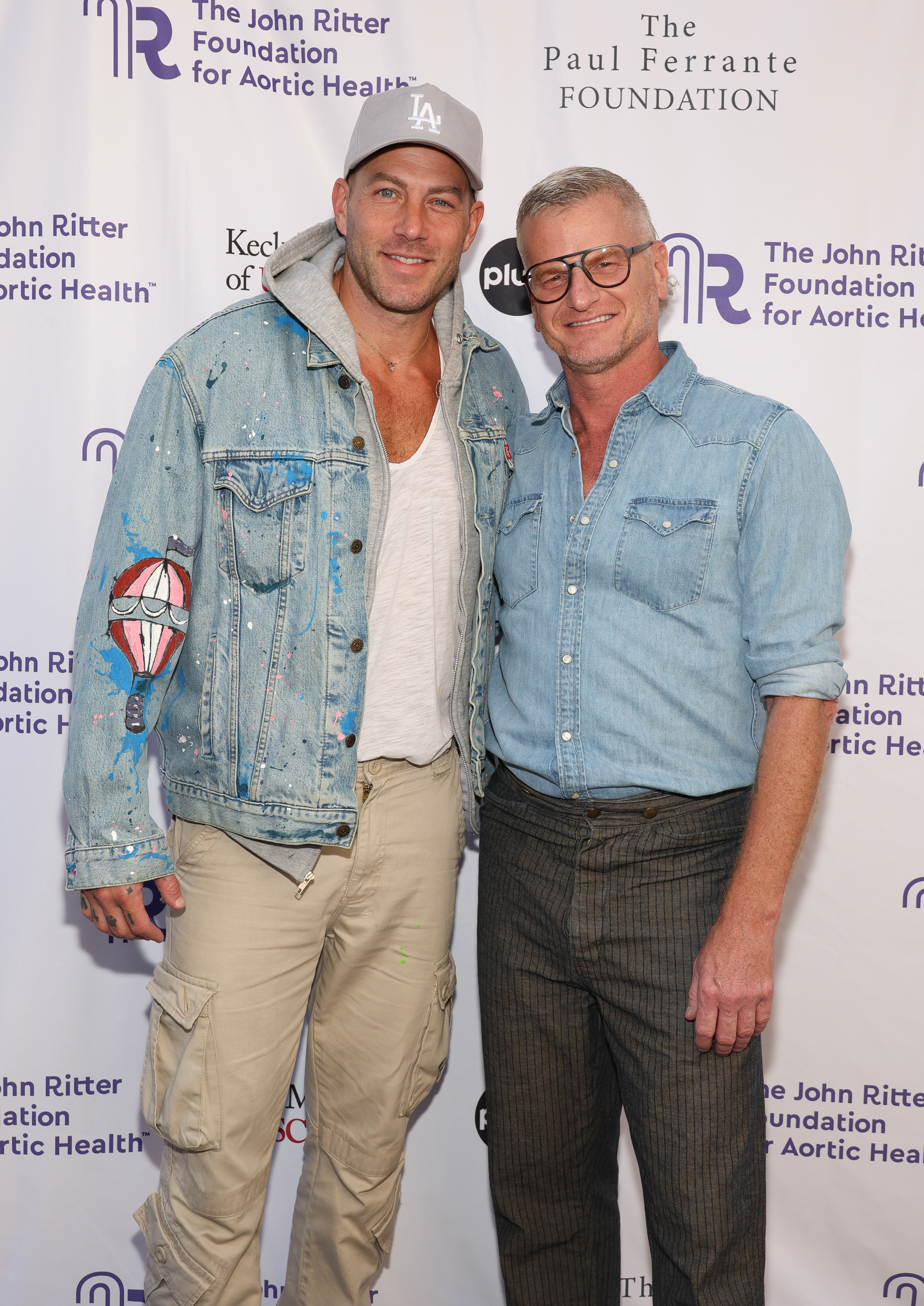 Johnny Wujek, Marc Malkin at The John Ritter Foundation for Aortic Health's Annual Evening from the Heart LA Gala held at Sunset Room Hollywood on September 12, 2025 in Los Angeles, California. (Photo by Jesse Grant/Variety via Getty Images)