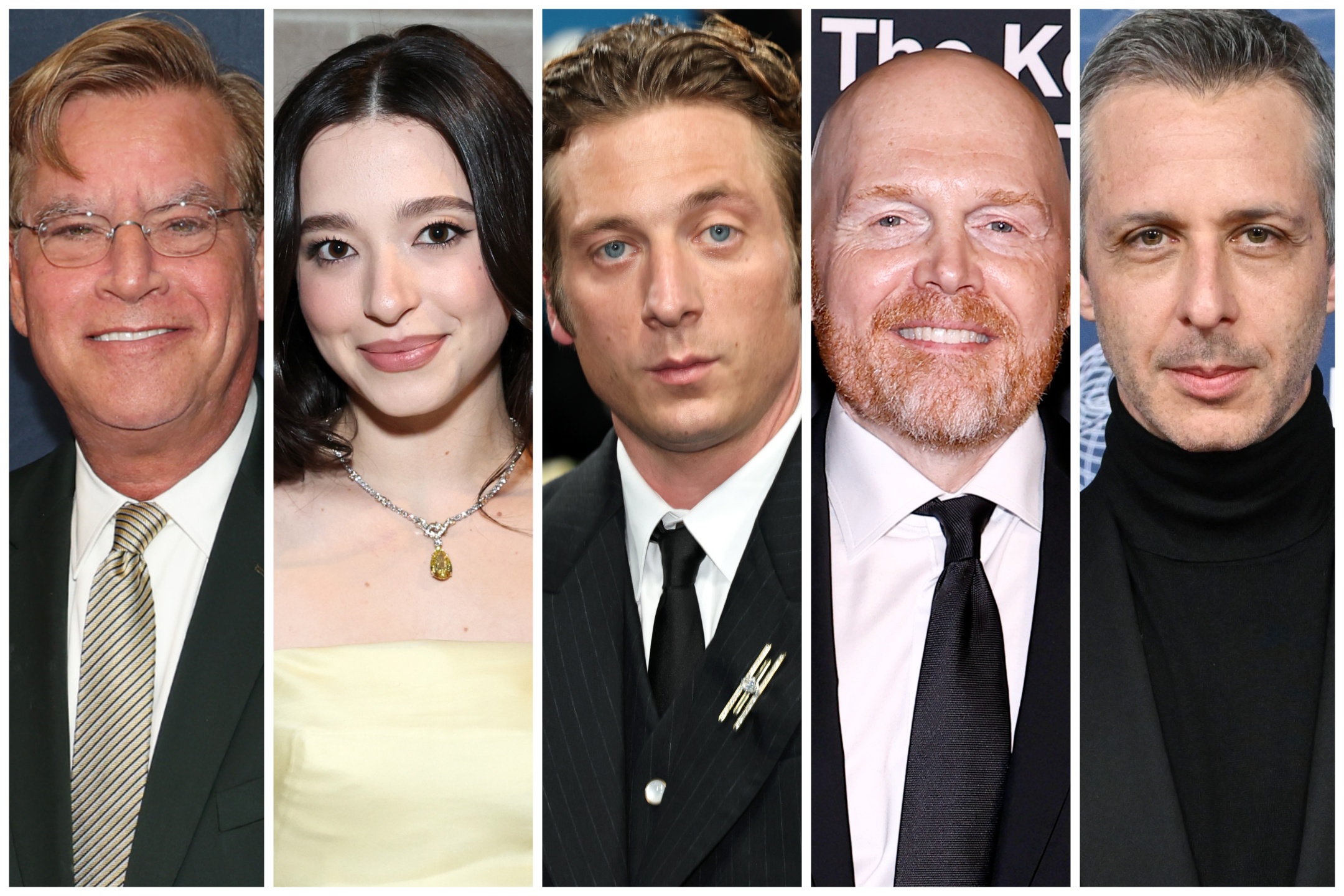 Aaron Sorkin Mikey Madison, Jeremy Allen White, Bill Burr and Jeremy Strong