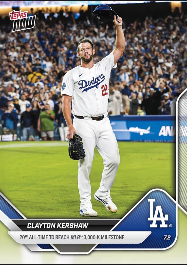 Clayton Kershaw LA Dodgers Merch: Shop Official Jersey, Collectibles