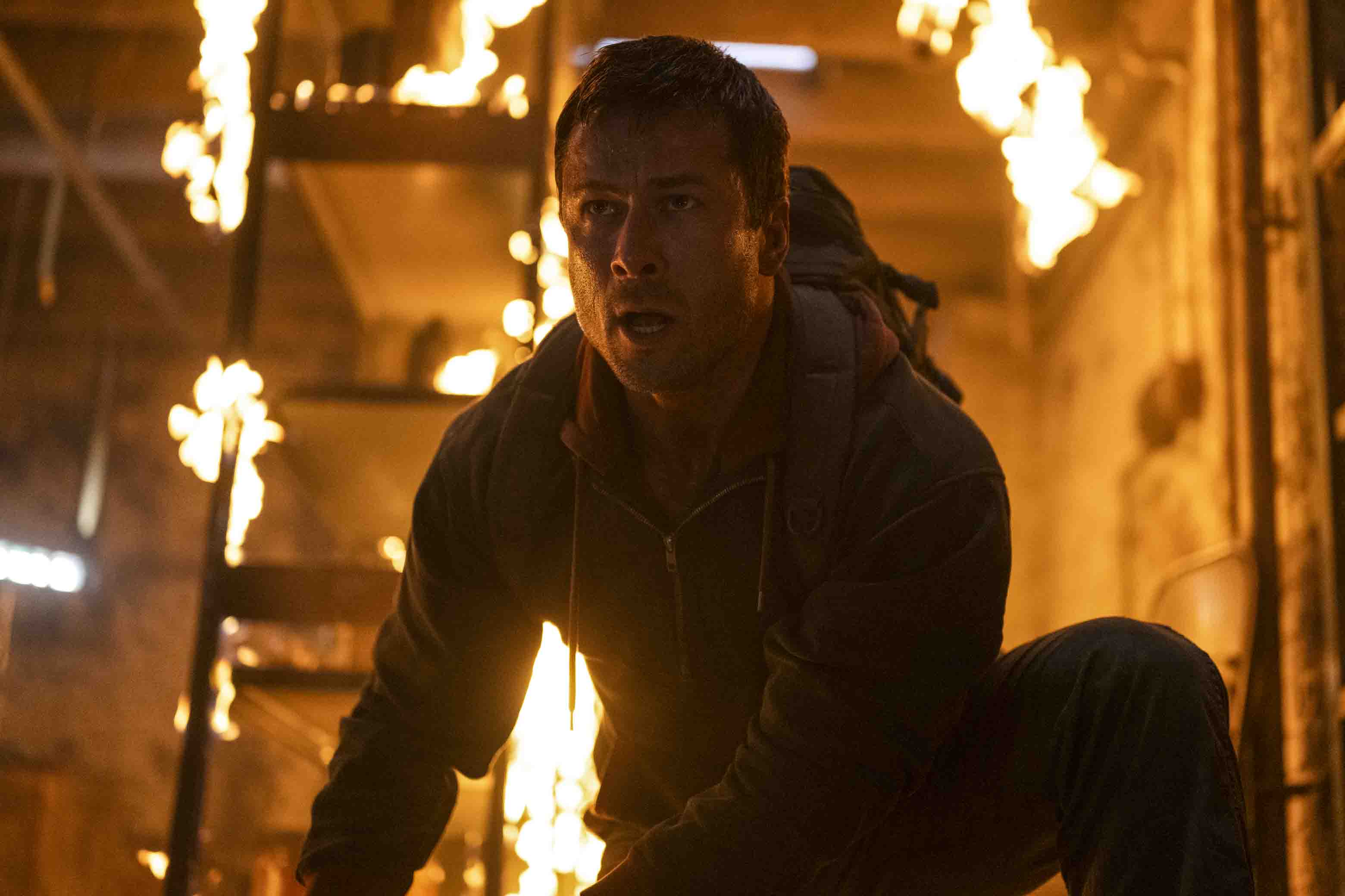 Glen Powell stars in Paramount Pictures' "THE RUNNING MAN."