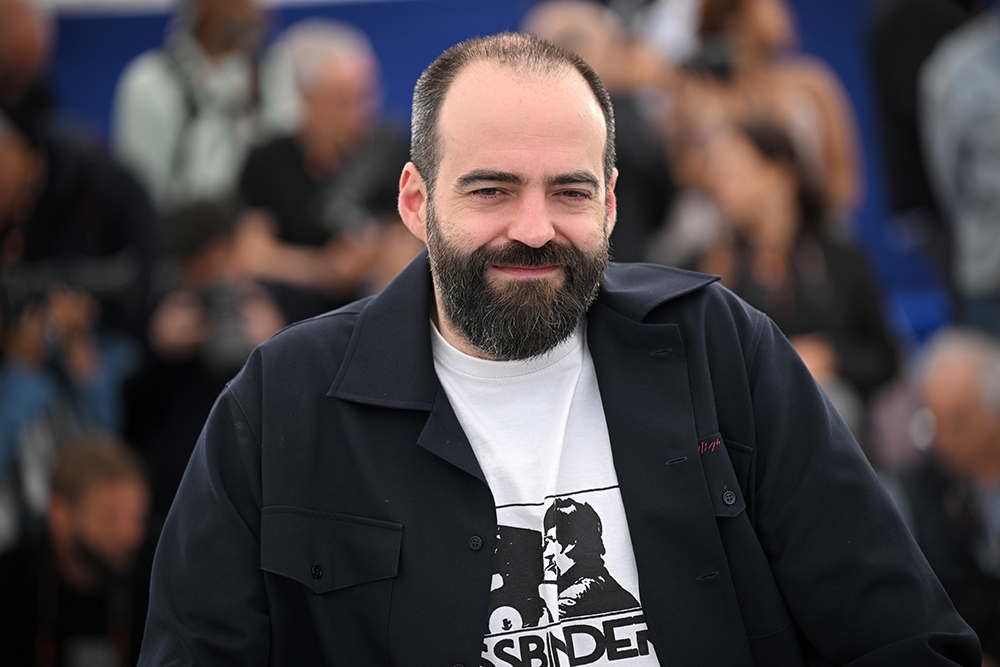 CANNES, FRANCE - MAY 22: Francesco Sossai poses during the "Le Città Di Pianura" (Le Dernier Pour La Route/The Last One For The Road) photocall at the 78th annual Cannes Film Festival at Palais des Festivals on May 22, 2025 in Cannes, France. (Photo by Kristy Sparow/Getty Images)