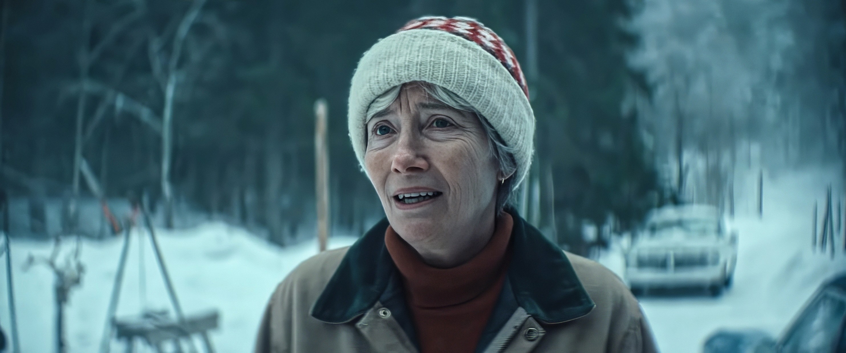 THE DEAD OF WINTER, (aka DEAD OF WINTER), Emma Thompson, 2025. © Vertical Entertainment /Courtesy Everett Collection
