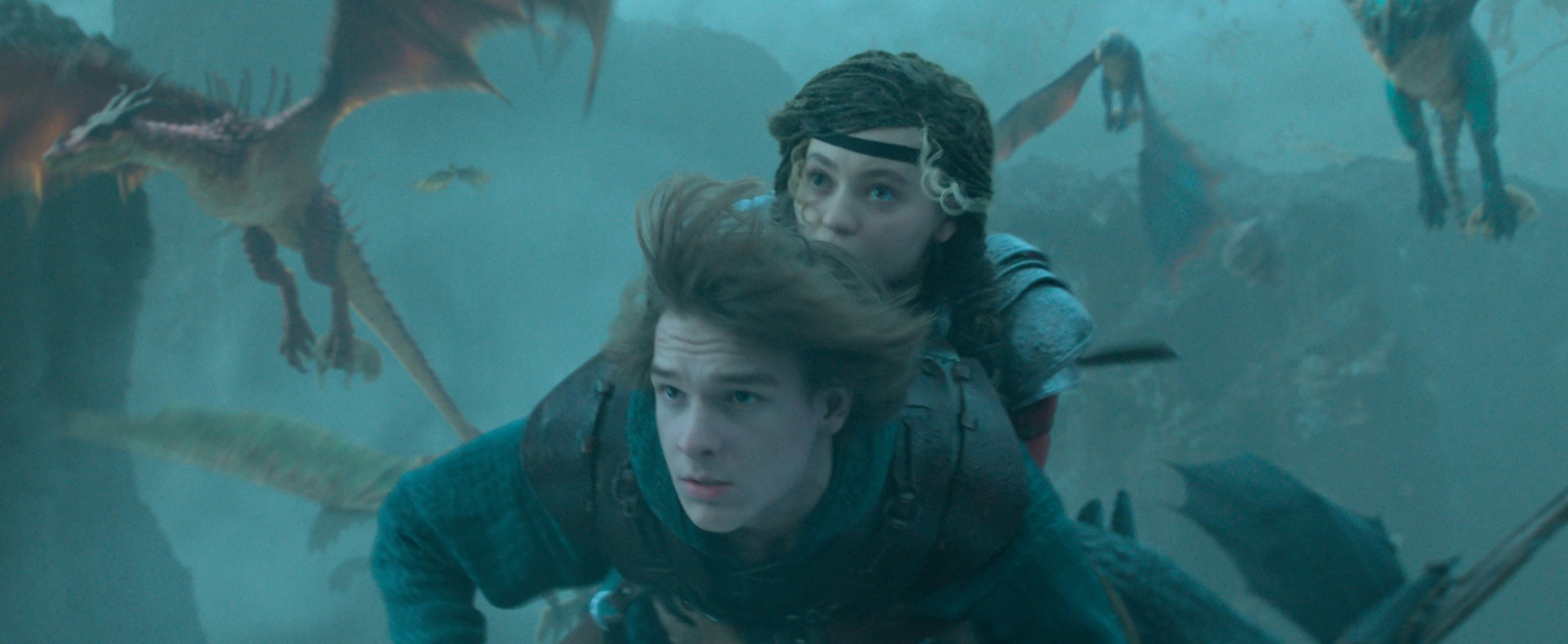 HOW TO TRAIN YOUR DRAGON, from top: Nico Parker, Mason Thames, 2025.  © DreamWorks / © Universal Pictures / Courtesy Everett Collection
