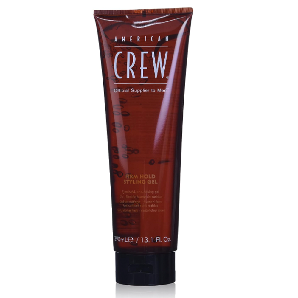 amber tube of hair gel