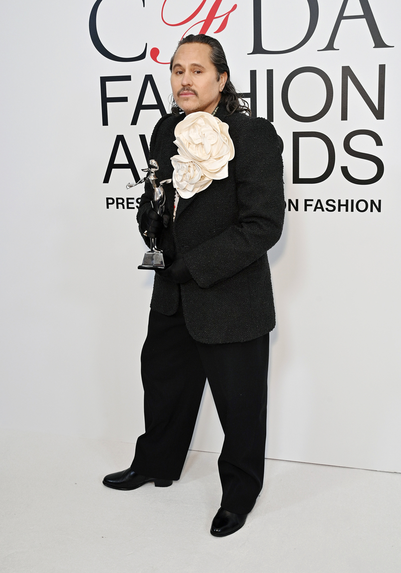 Willy Chavarria at the 2023 CFDA Fashion Awards held at the American Museum of Natural History on November 6, 2023 in New York City.