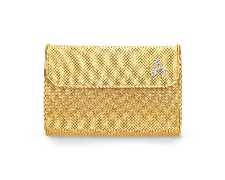Elizabeth Taylor's Gold and Diamond Evening Bag, most expensive handbags and purses in the world