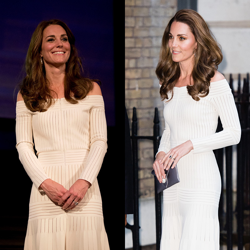 Kate Middleton in Barbara Casasola, outfit repeats