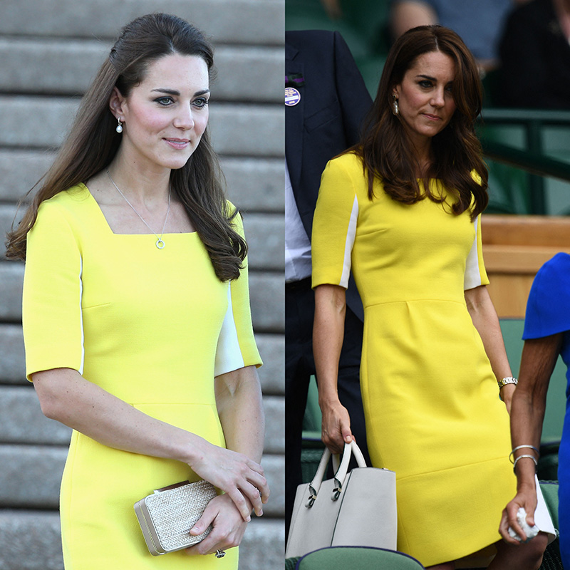 Kate Middleton in Roksanda Ilincic, outfit repeats
