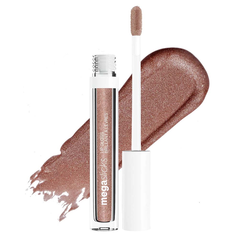 shimmery brown drugstore lip gloss