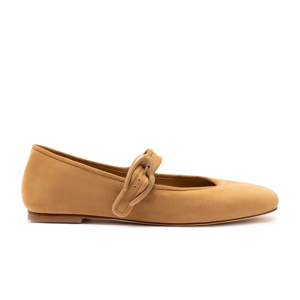 brown ballet flats