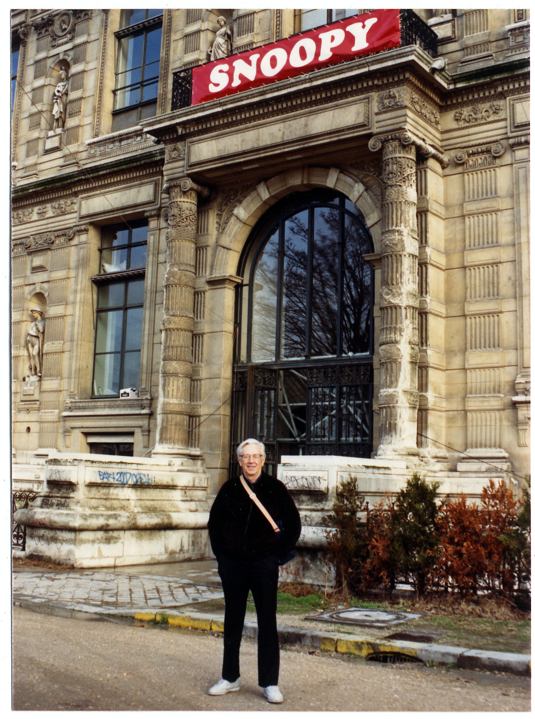 Charles M. Schulz in Paris.