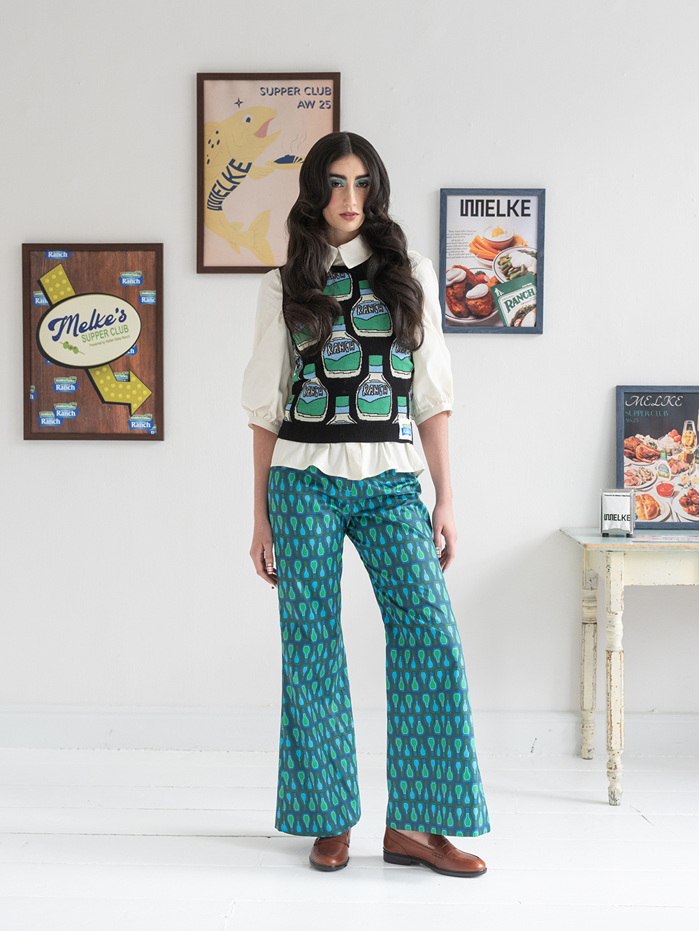 Melke's collaboration with Hidden Valley Ranch, collection, New York Fashion Week