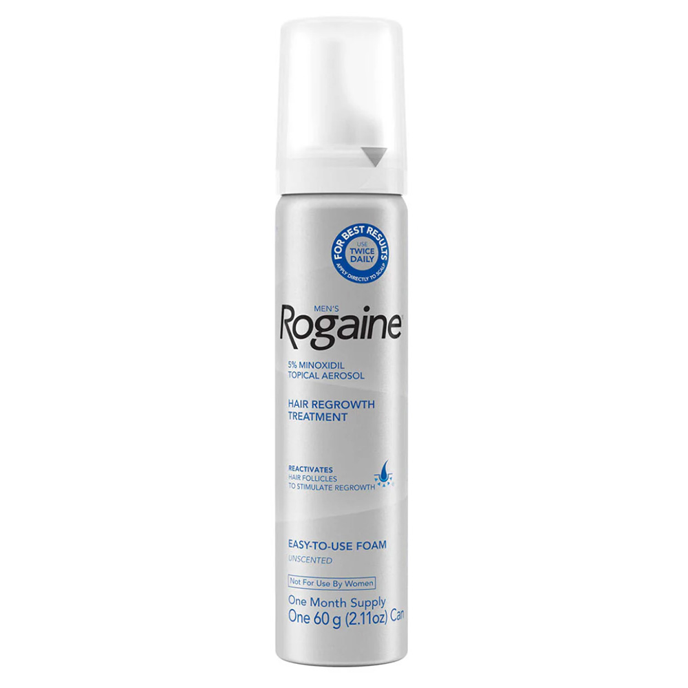 Rogaine Men’s 5% Minoxidil Unscented Foam
