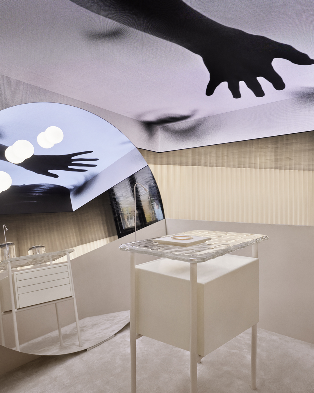 Toteme First China Flagship in Beijing, designed by Herzog & de Meuron.