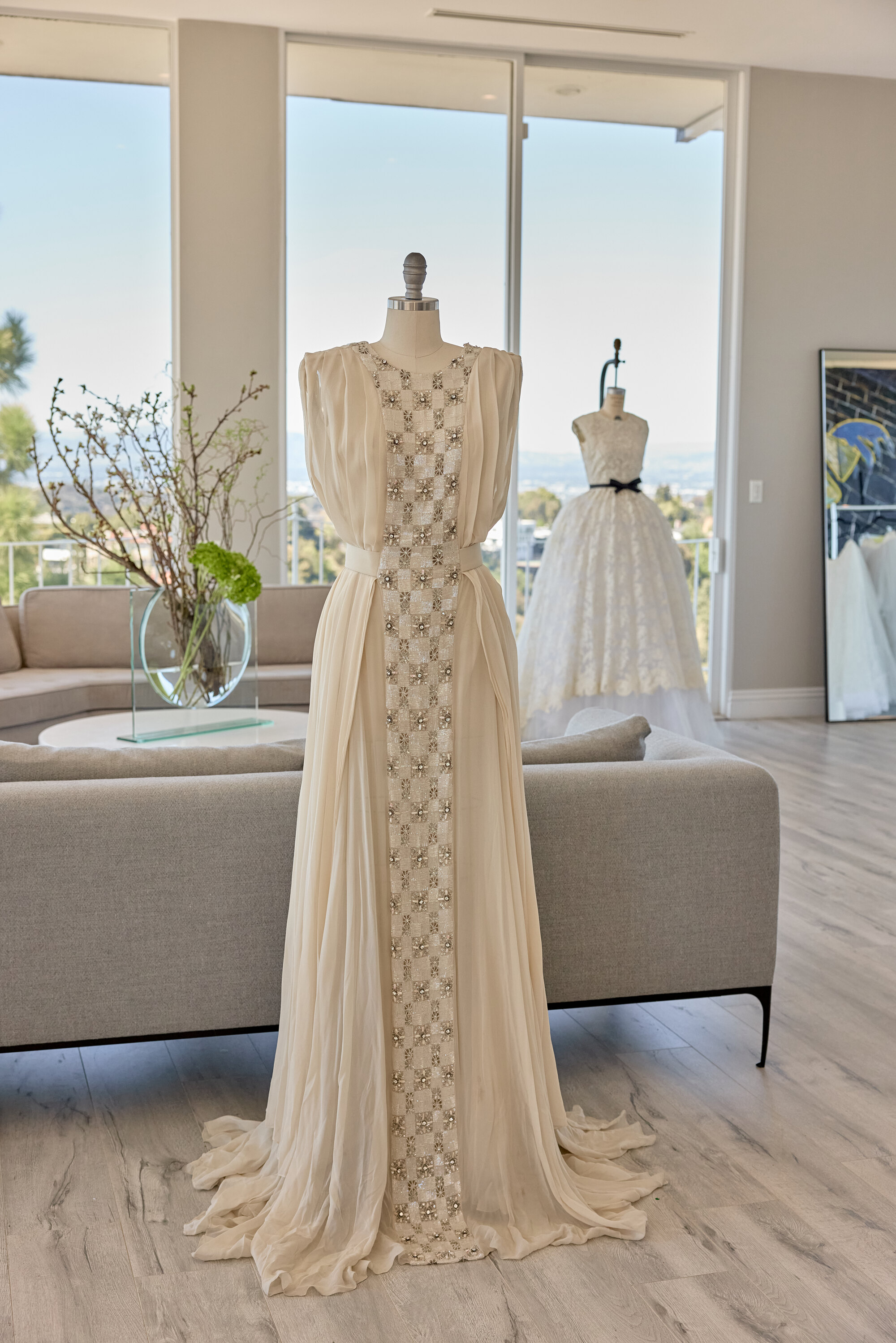 Looks from Houghton featured within the Albright x Houghton - Beverly Hills experience.