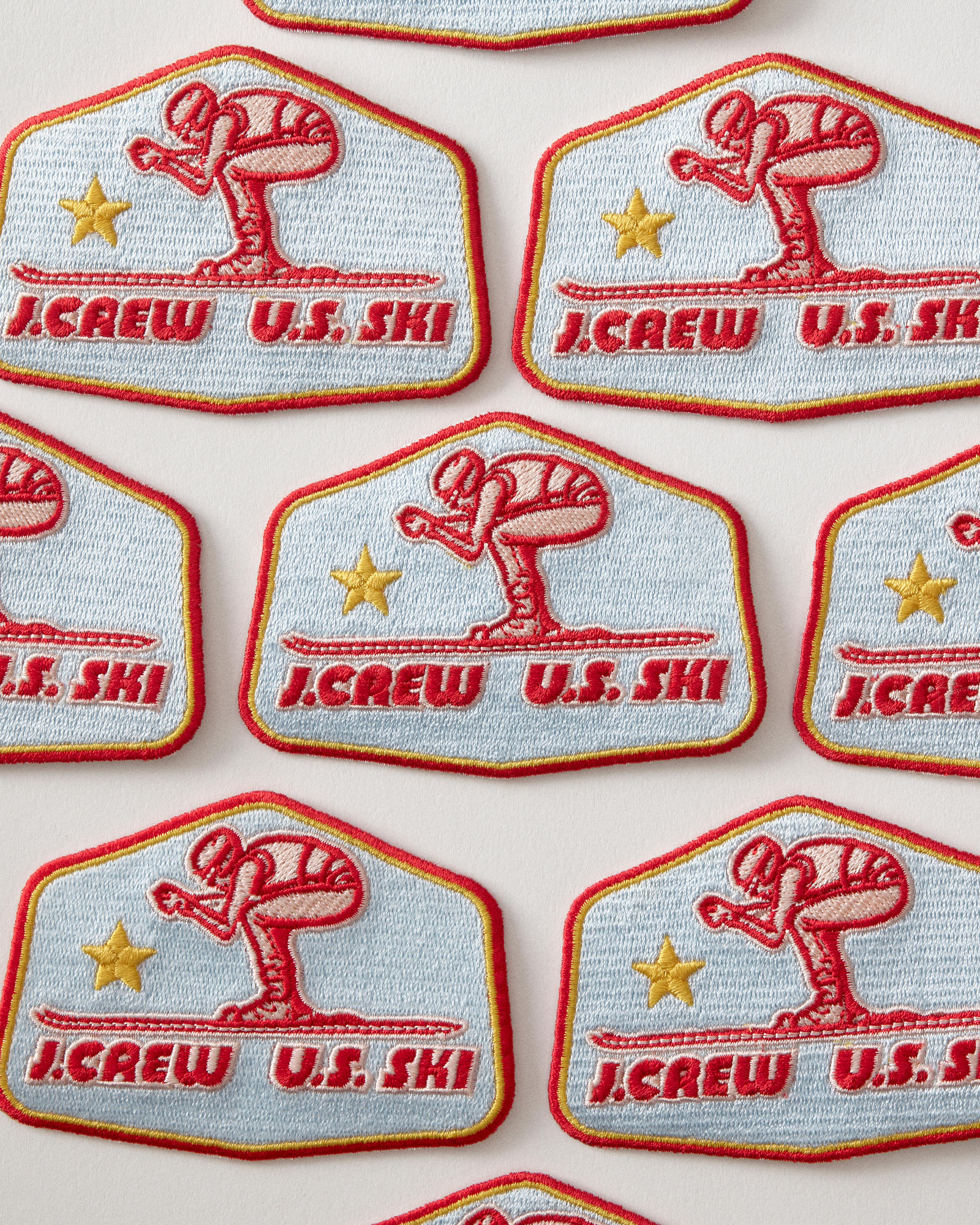 J.Crew x U.S. Ski patches
