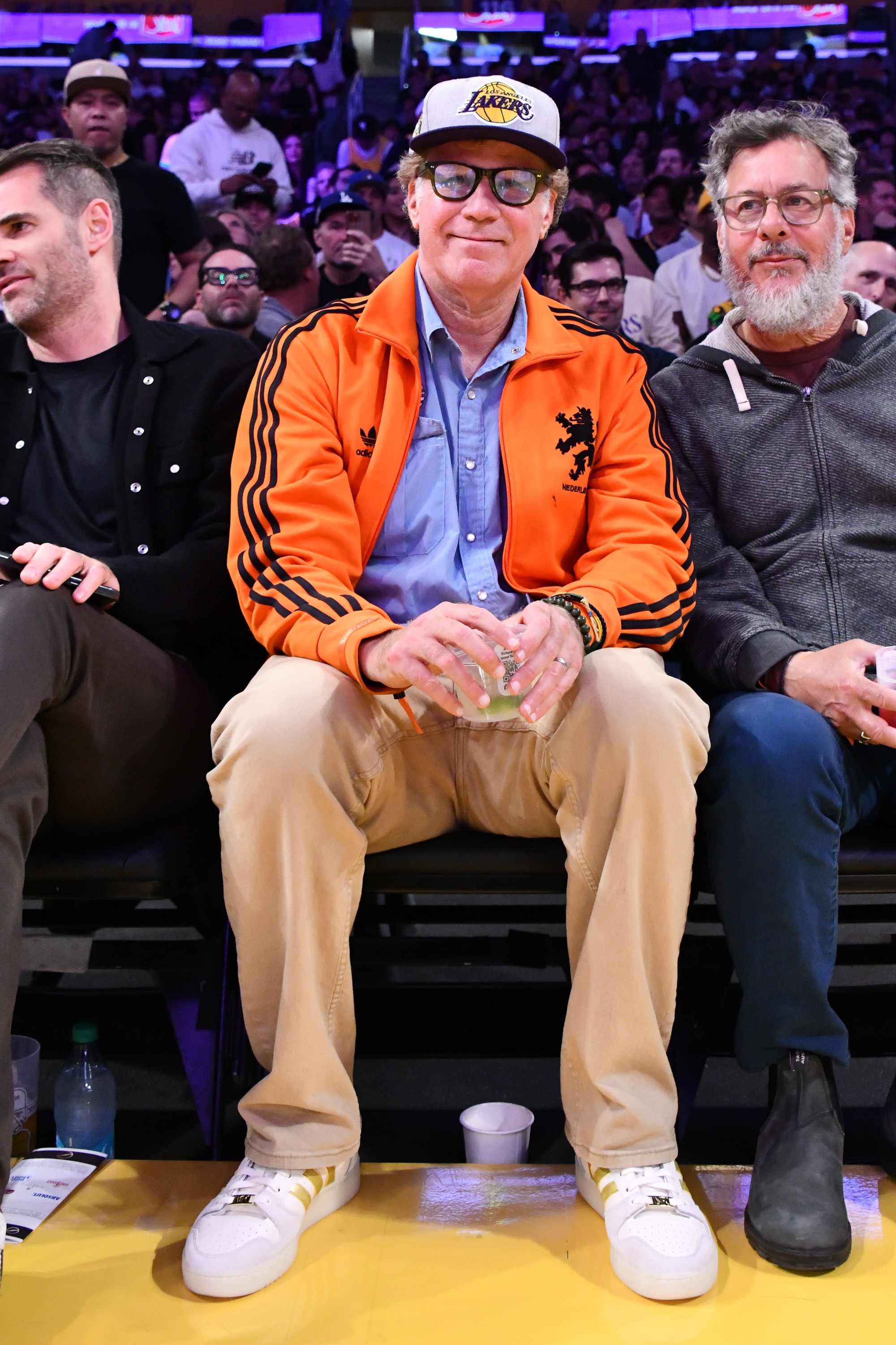 Will Ferrell at the Los Angeles Lakes game on March 19.