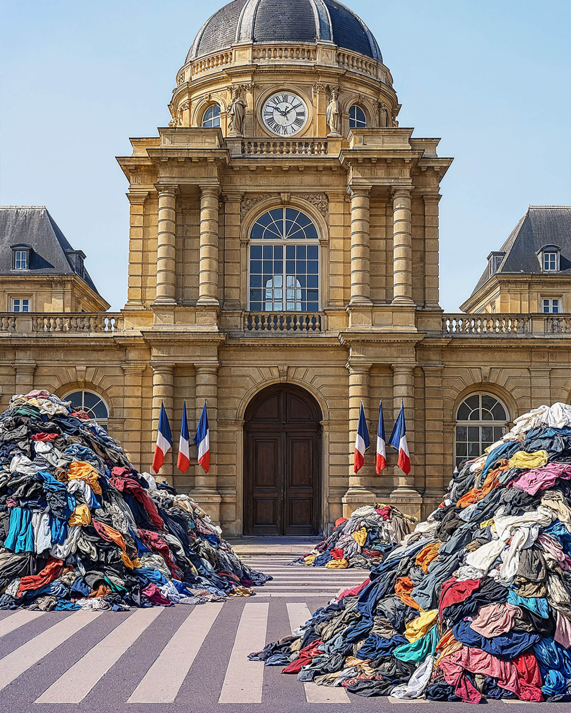 Vestiaire Collective campaign France anti-fast fasthion.