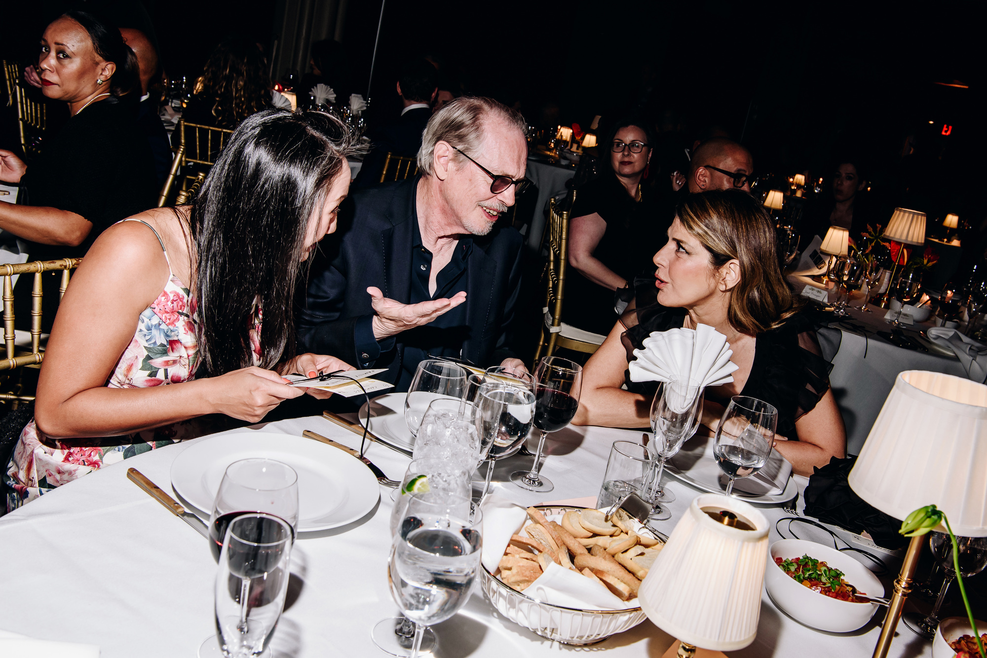 Karen Ho, Steve Buscemi, and Marisa Tomei
