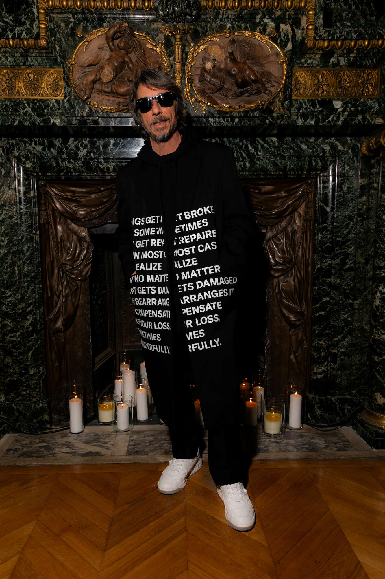 Pierpaolo Piccioli at Victoria Beckham RTW Fall 2024 as part of Paris Ready to Wear Fashion Week held at Hôtel Salomon de Rothschild on March 1, 2024 in Paris, France.