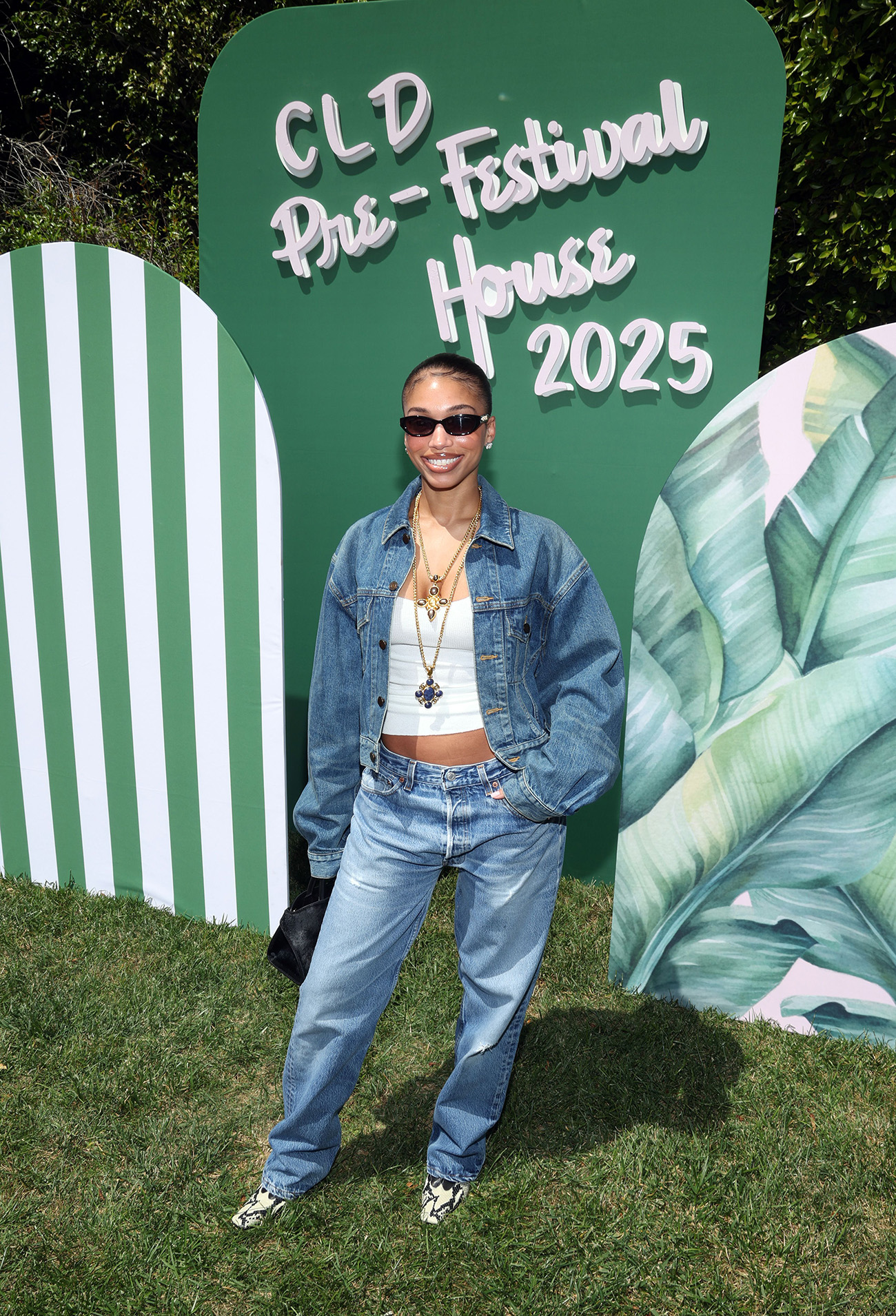 BEVERLY HILLS, CALIFORNIA - APRIL 08: Lori Harvey attends the CLD PR Pre-Festival House 2025 on April 08, 2025 in Beverly Hills, California. (Photo by Phillip Faraone/Getty Images for CLD PR)
