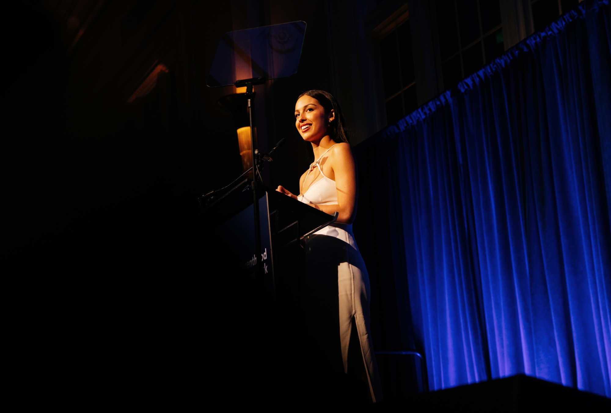 Olivia Rodrigo at the 2025 Planned Parenthood Gala.