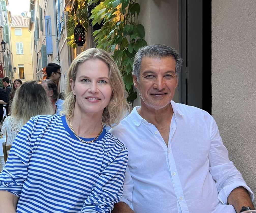 Frédéric Fekkai and Shirin von Wulffen