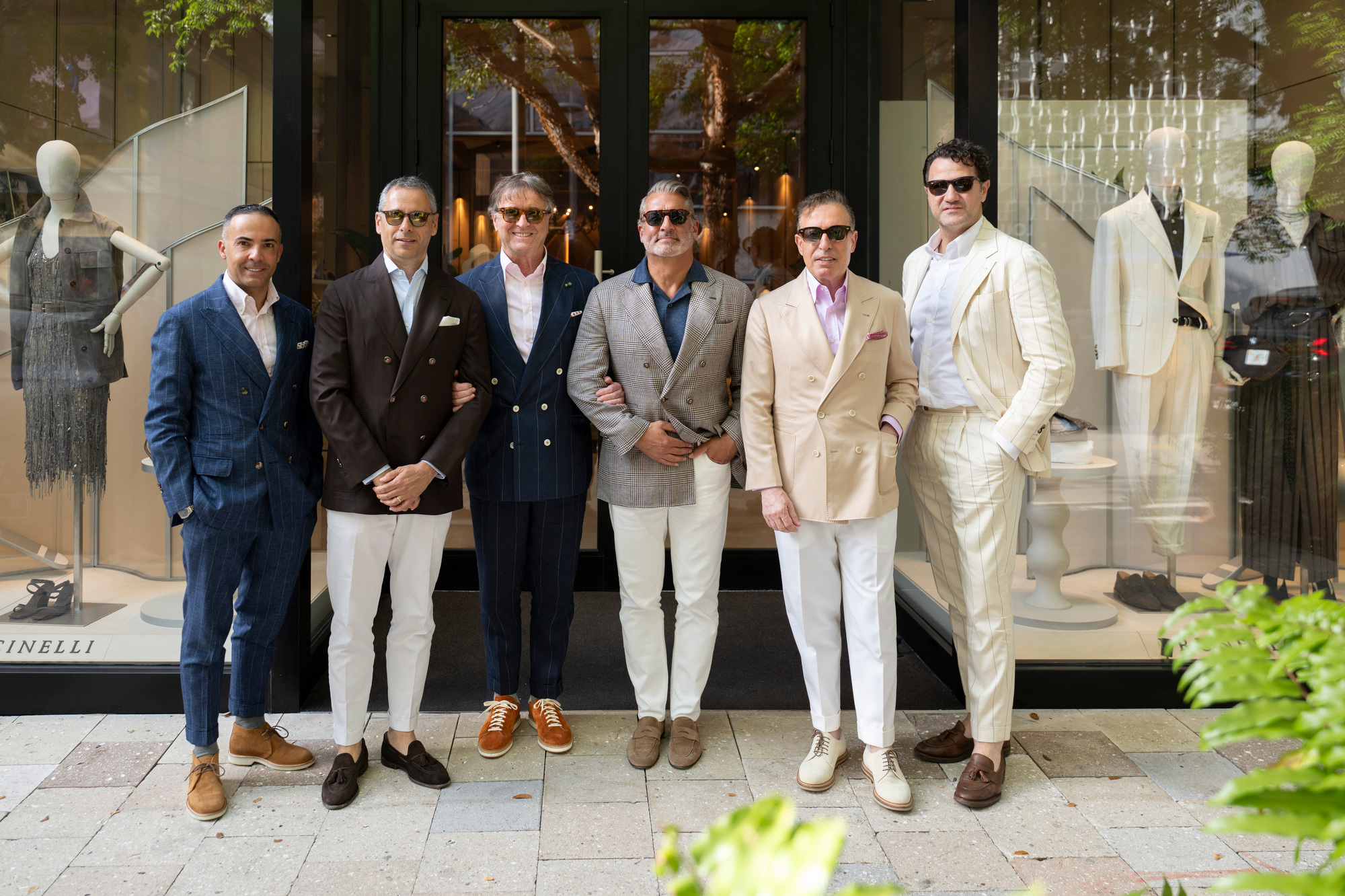 Francesco Tomassini, Luca Lisandroni, Brunello Cucinelli, Ramin Arani, Massimo Caronna & Pietro Arnaboldi
