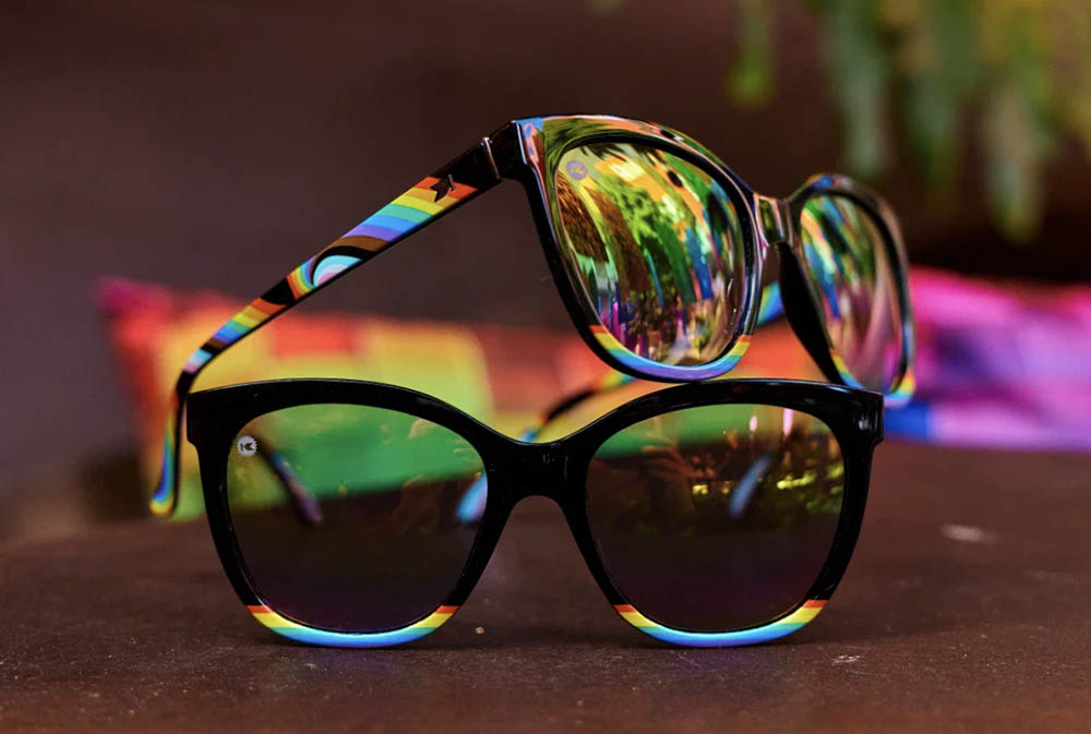 Knockaround’s Pride Collection 2025, fashion brands and companies supporting and donating during lgbtq gay pride month, sunglasses, eyewear