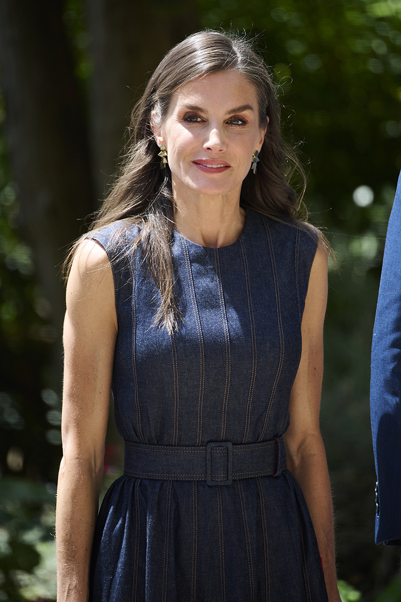 MONTSERRAT, SPAIN - JUNE 23: Queen Letizia of Spain attends the ceremony to celebrate the 1000th anniversary of the foundation of the Monastery of Montserrat on June 23, 2025 in Montserrat, Spain. (Photo by Carlos Alvarez/Getty Images)