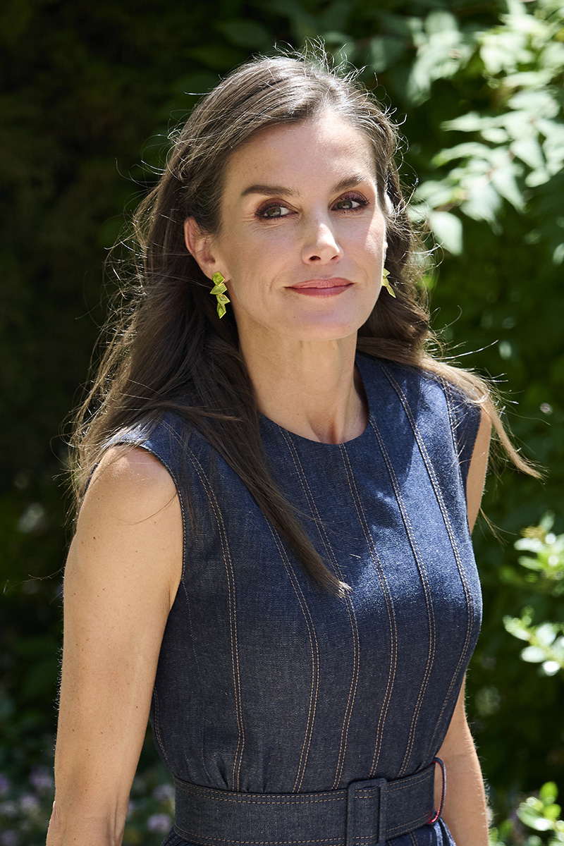 MONTSERRAT, SPAIN - JUNE 23: Queen Letizia of Spain attends the ceremony to celebrate the 1000th anniversary of the foundation of the Monastery of Montserrat on June 23, 2025 in Montserrat, Spain. (Photo by Carlos Alvarez/Getty Images)