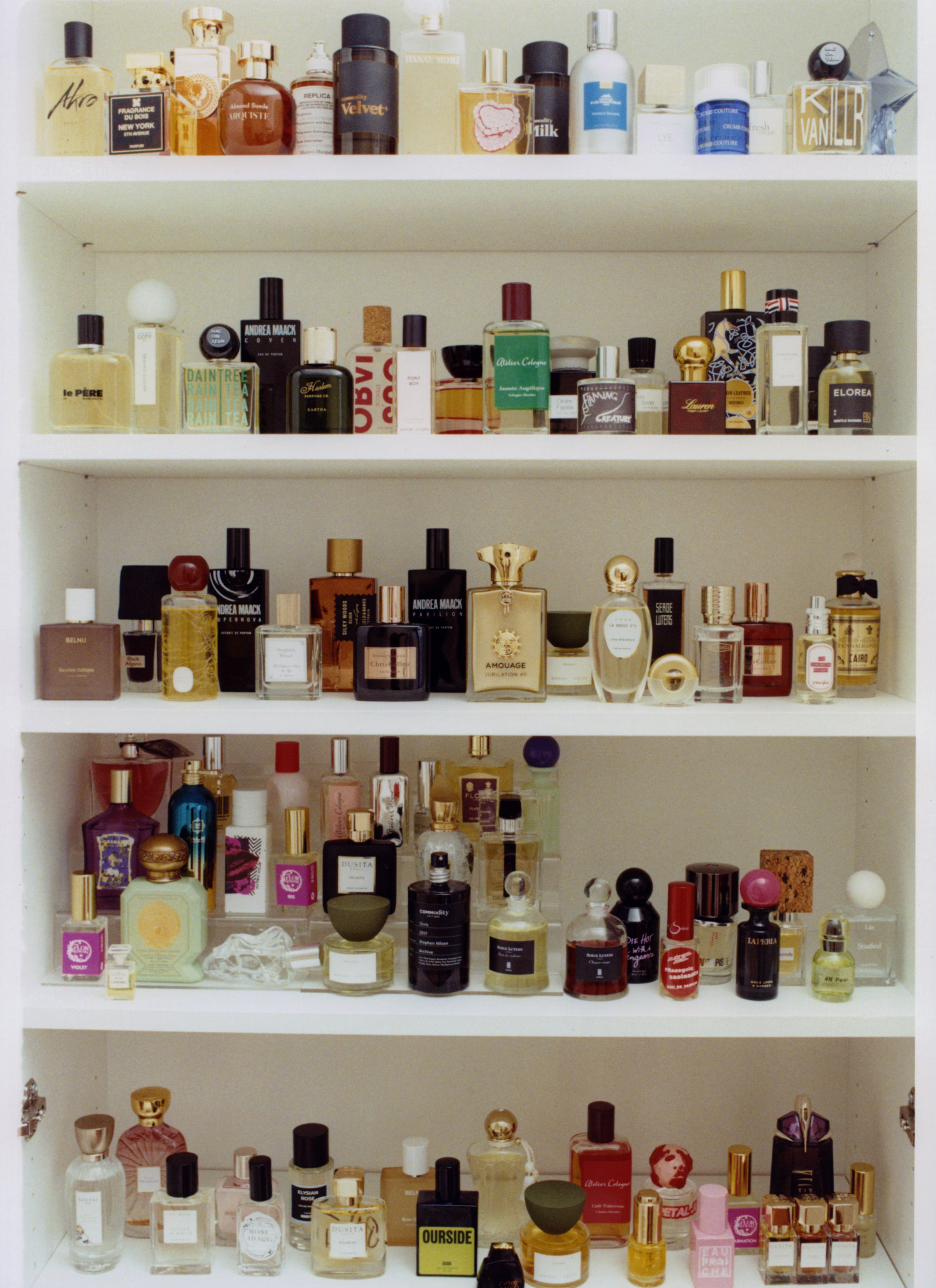 Emma Vernon’s fragrance collection.