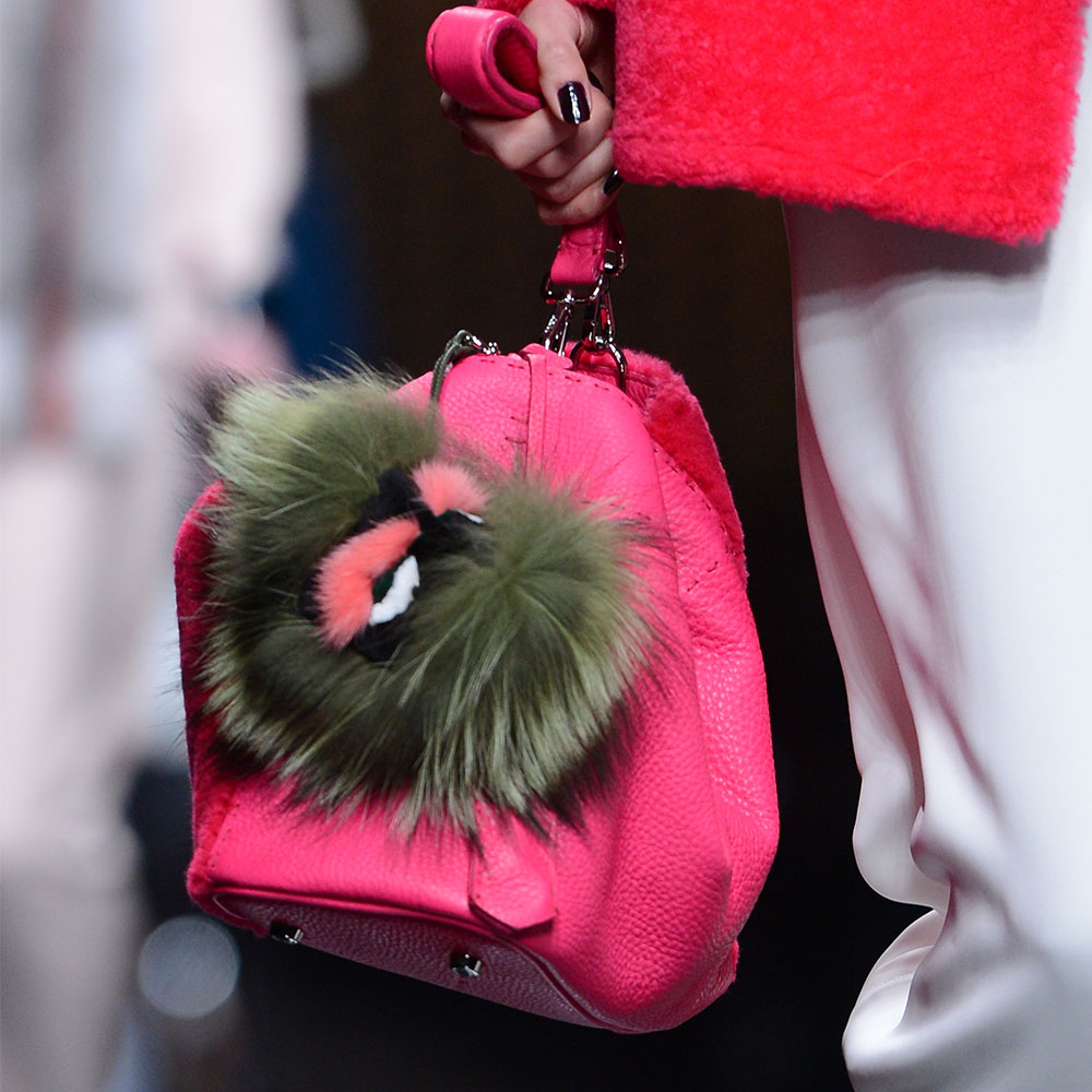 fendi's monster bag bugs on the fall 2013 runway