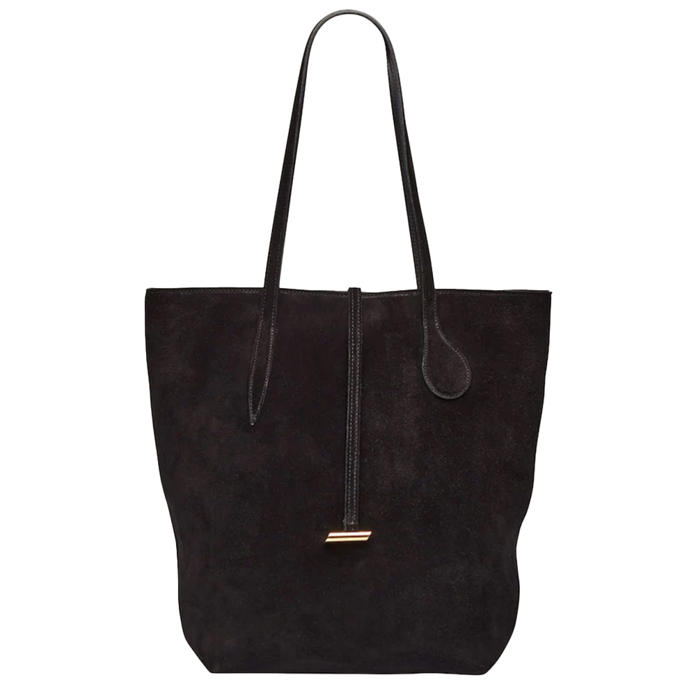 Shop Jennifer Lawrence's Exact Liffner Suede Tote Bag for 30% Off