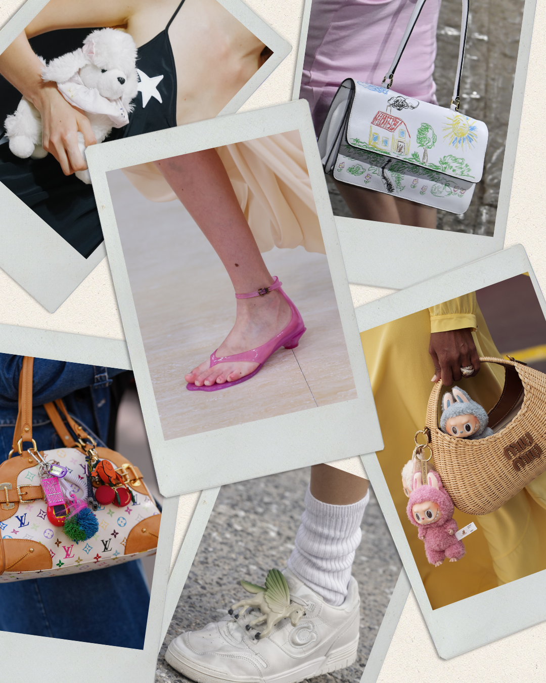 playful bags and shoes on the spring 2025 runways