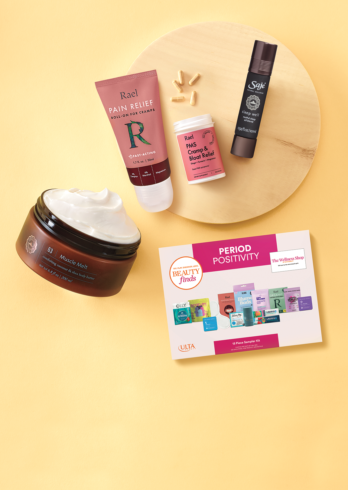 Ulta Beauty wellness assortment.