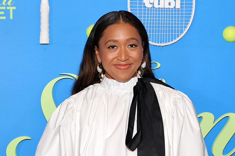 Naomi Osaka wears Palomo Spain at the